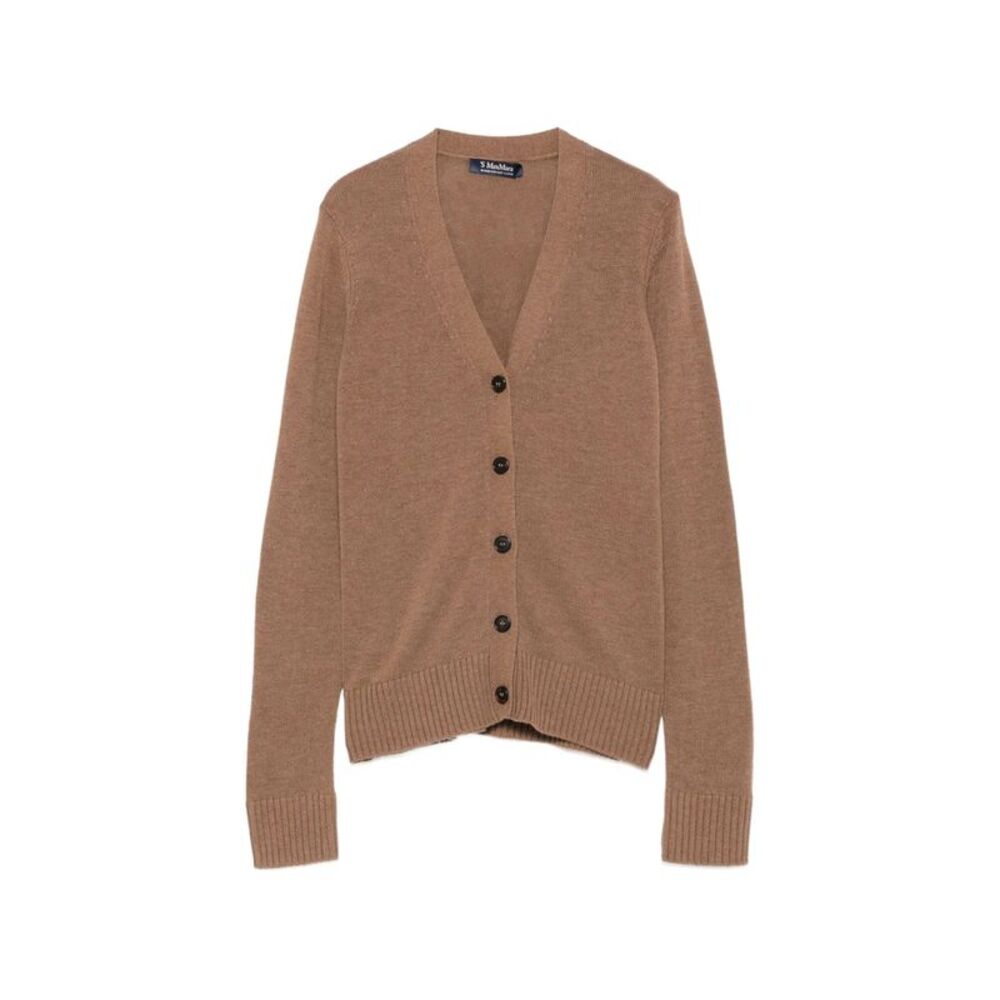 'S Max Mara Brown Knitwear - Cardigans Women